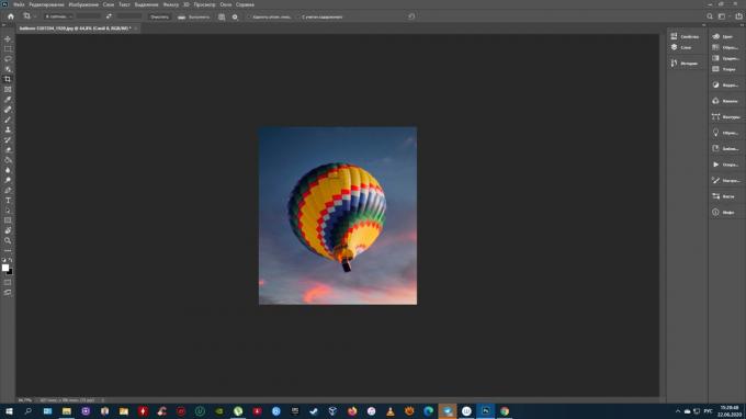 Fotó kivágása a Photoshop alkalmazásban: nyomja meg az Enter (Windows) vagy a Return gombot (Mac OS)