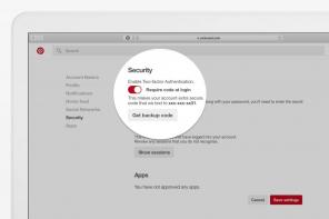 Hogyan lehet bekapcsolni a kéttényezős hitelesítést Pinterest