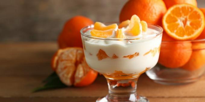 Finom mandarin desszert az újévi hangulat megteremtéséhez