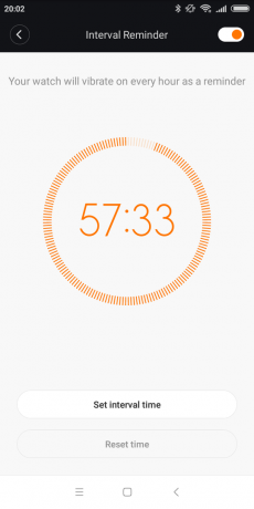 Xiaomi Mijia Smartwatch: Timer
