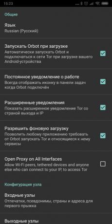 Egyéni Böngésző Android: Orbot
