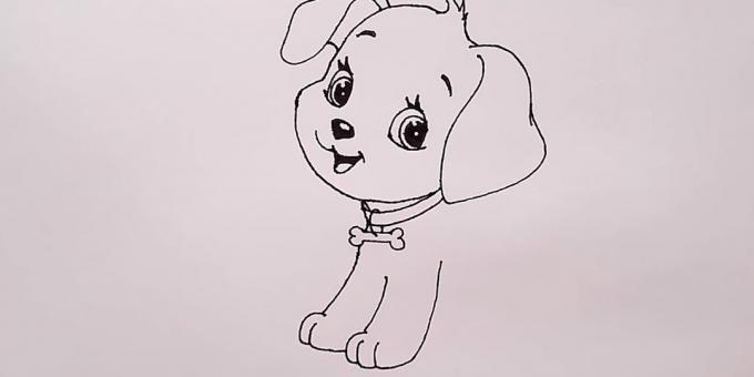 Rajzolj egy kutya mancsa