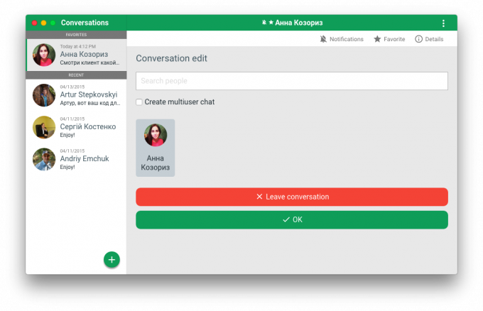 YakYak - Client for Google Hangouts