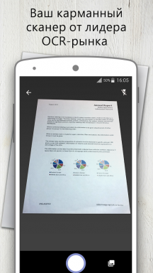 ABBYY FineScanner - kiváló szkenner Android