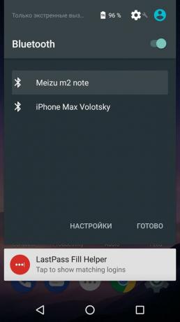 Hogyan terjeszthető az interneten, hogy a telefon Android: Csatlakozó a Nexus 5 az Meizu M2 Megjegyzés A Bluetooth
