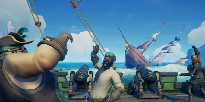 Xbox One helyett a PlayStation 4: Sea of ​​Thieves
