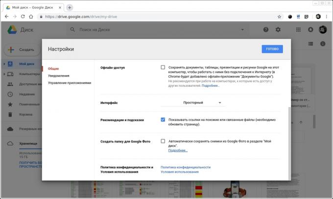 Google Fotók: szinkronizálás «Google Drive”