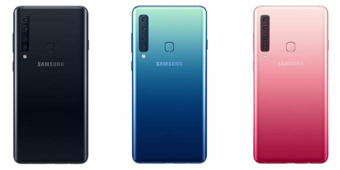 Samsung Galaxy A9: Színek